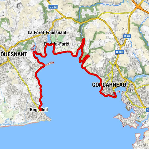 Chapelle Notre-Dame-de-Bon-Secours - Coat Pin - Concarneau - Beg-Meil