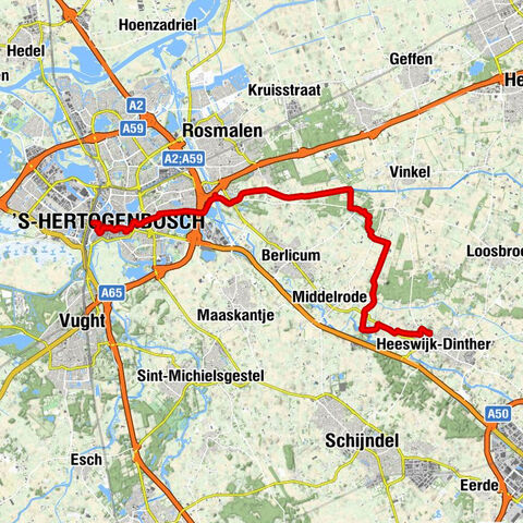 Het Zand - Kapucijnenkerk - Grote Kerk - Heeswijk-Dinther