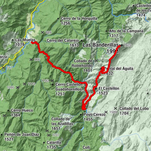 La Iruela - Puntal del Águila - Peña Palomera - Refugio Pico Banderillas