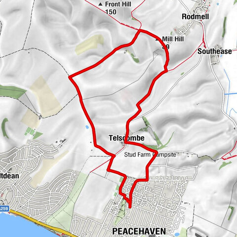 Peacehaven - St Laurence - Telscombe - Mill Hill