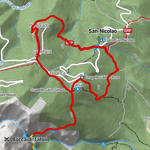 San-Nicolao - Chapelle Sainte-Anne - Chapelle Saint-Sébastien