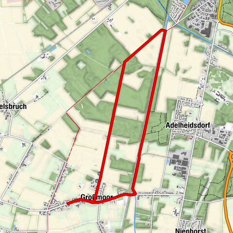 Adelheidsdorf - Großmoor - Celle