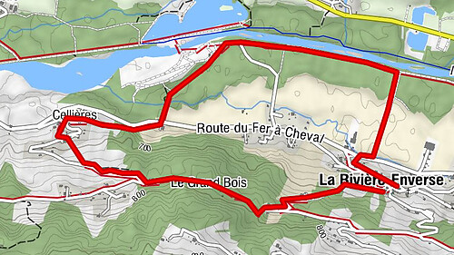 Walking itinerary : Les Grands Bois