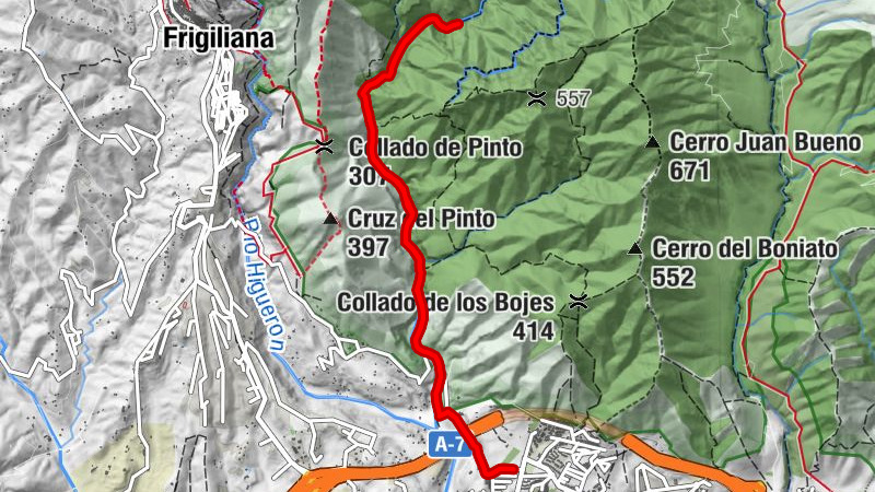 Nerja - Recorrido por el cauce del Río Chillar