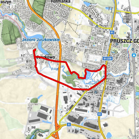 Juszkowo - Bar Sai-Gon - Pruszcz Gdański - Kościół pw. Błogosławionego Jerzego Popiełuszki, Prezbitera i Męczennika