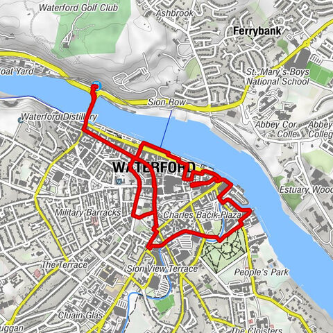 Waterford Plunkett - Saint Saviours Dominican Church - Saint Patrick's United Church - Kingdom Hall