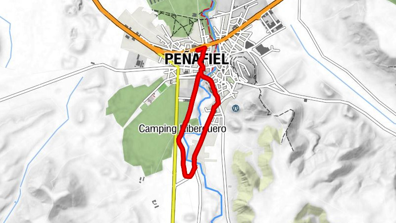 Peñafiel - Iglesia de Santa Clara - Iglesia de San Miguel de Reoyo - Iglesia de San Pablo