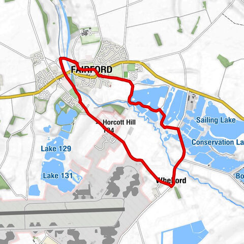 Fairford - St Thomas' RC Church - Horcott Hill - St Anne