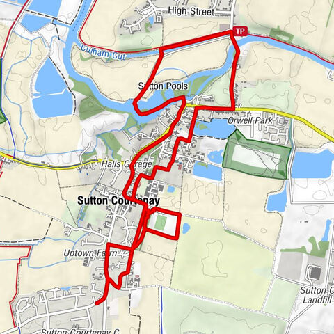Sutton Courtenay - All Saints' Church - Culham