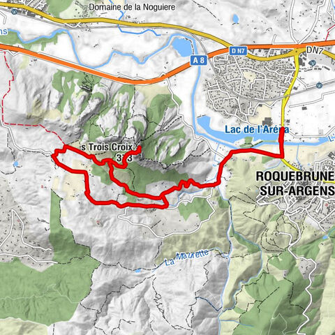 Roquebrune-sur-Argens - Les Trois Croix