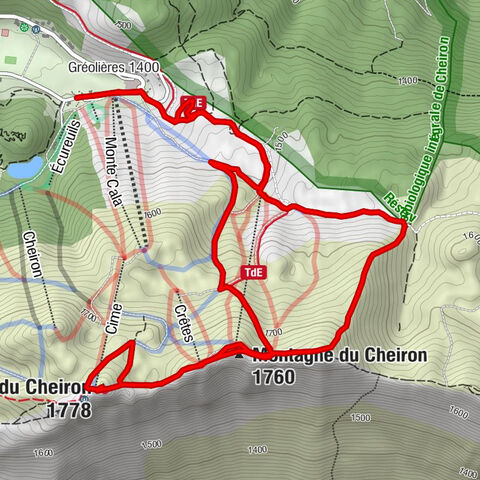 Gréolières 1400 - Jérusalem - Cime du Cheiron - Montagne du Cheiron