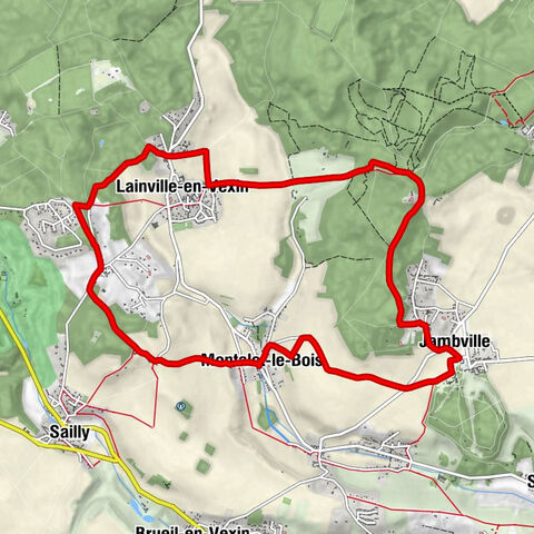 Montalet-le-Bois - Le Prieuré - Lainville-en-Vexin - Église Notre-Dame