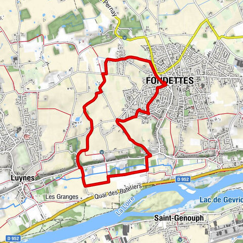 Le Bourg - Fondettes - L'Aubrière - La Petite Bruzette
