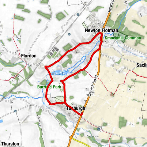 Tasburgh - Lower Tasburgh - Newton Flotman