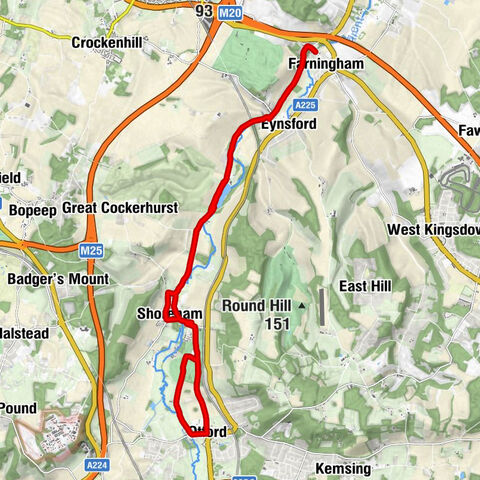 Farningham - The Palace of India - Greenwich - St Peter & St Paul