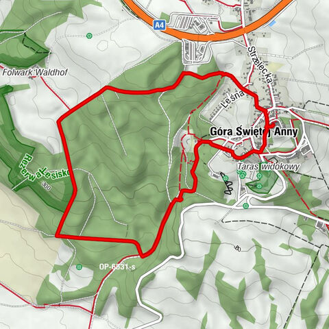 Góra Świętej Anny - Kaplica Świętego Józefa - Bazylika Świętej Anny