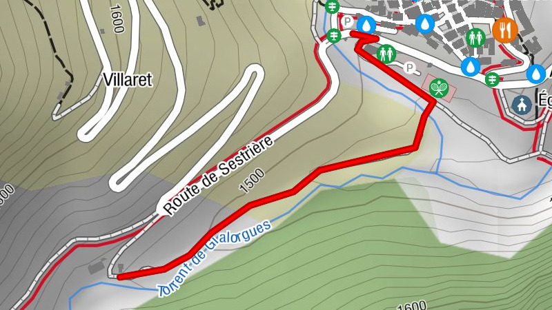 Nr. 6: am Wasser entlang