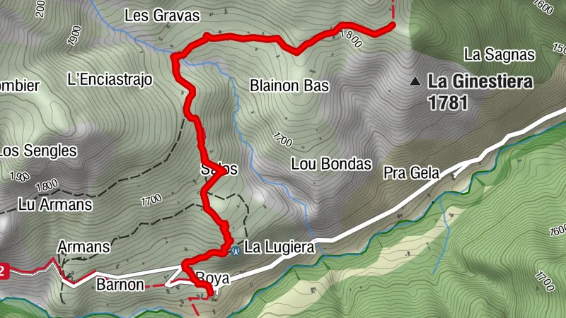 Schneeschuhwanderung La Croix du Collet