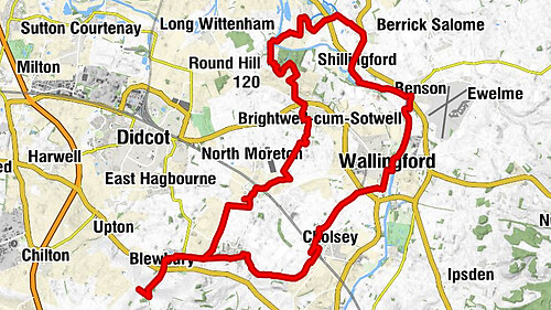 Saint Peters - Blewburton Hill - Round Hill - Wallingford