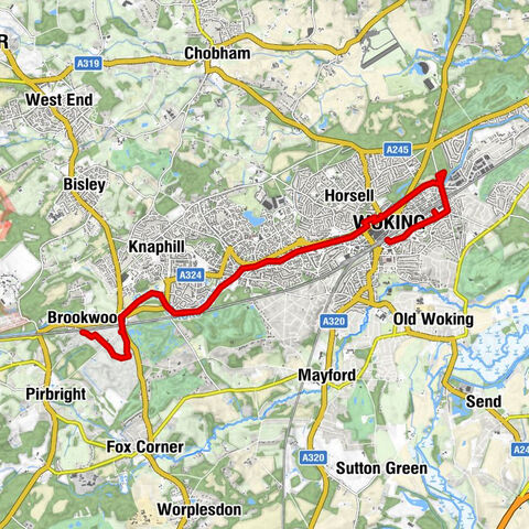 Woking - Church of Saint Edward the Martyr - Brookwood Cemetary Chapel - Brookwood