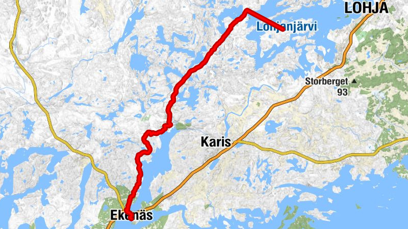 Karjalohja - Makasiinikappeli - Karjalohjan kirkko - Gamla stan