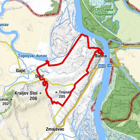 Draž - Donji kraj - Gornji kraj - Batina