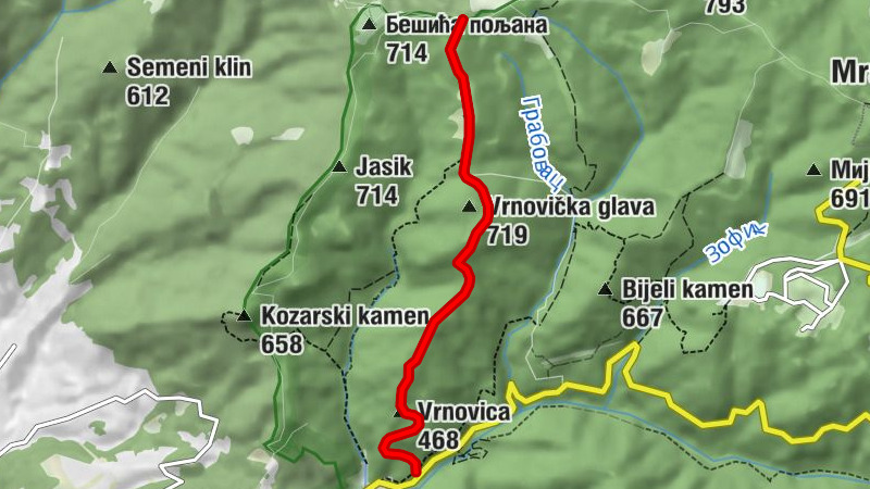 Дера / Dera - Vrnovica - Vrnovička glava