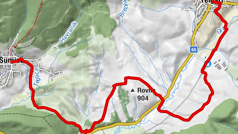 Telgárt - Hrb - Šumiac
