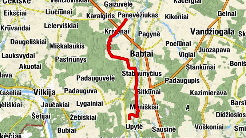 Babtų seniūnija - Krivėnai - Zacišius - Biliūnai
