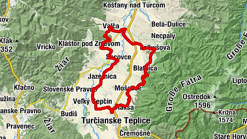 Blatnica - Konuš - Bôrok - Stráž
