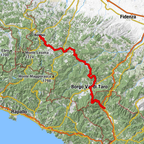 Bobbio - Oratorio di San Siro - Colle Pavione - Santa Maria del Popolo