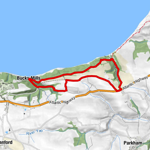 Northway - Horns Cross - Peppercombe - Bucks Mills