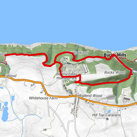 Bucks Mills - St Anne's - Bucks Cross