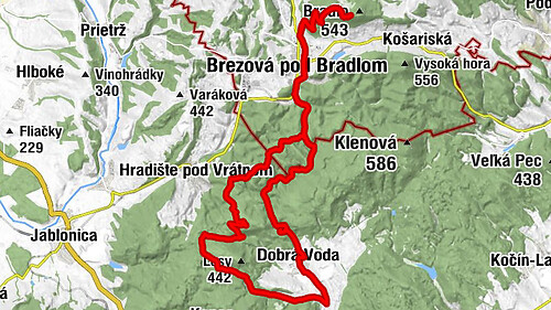 Brezová pod Bradlom - Najsvätejšej Trojice - Chrám svätého Dimitrija Solúnského - Kostol Narodenia Panny Márie