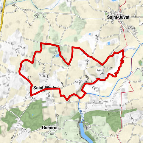 Saint-Juvat - Les Pleines îles - Église Saint-Jean - La Blanche Noé