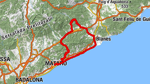 Mataró - Ermita de Sant Simó - Església de Sant Andreu - Sant Esteve de Tordera