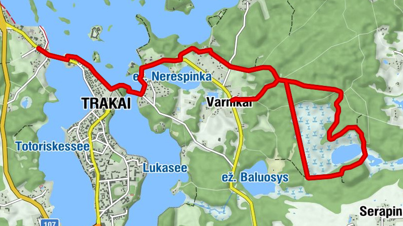 Varnikai - Trakai - Senamiestis