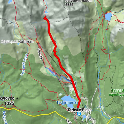 Štrbské Pleso - Hotel FIS - Vodopád Skok