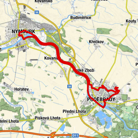 Poděbrady - Nymburk - Povýšení svatého Kříže