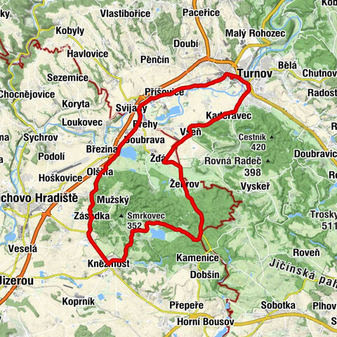 Turnov - Navštívení Panny Marie - Krocan - svatý Václav