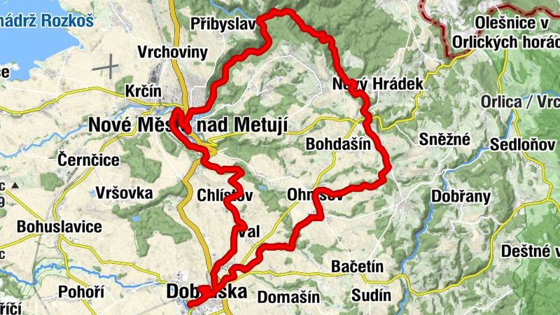 Dobruška - svatý Václav - svatý Duch - Navštívení Panny Marie