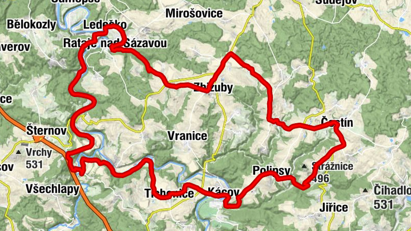 ‎Kostel sv. Petra a Pavla - Všech svatých - Kaple sv. Anny - Čestín