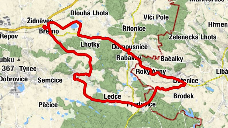 Židněves - Březno - Kaplička - Narození Panny Marie