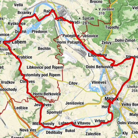Liběchov - svatý Jiljí - sv. Bartoloměj - sv. Matouš