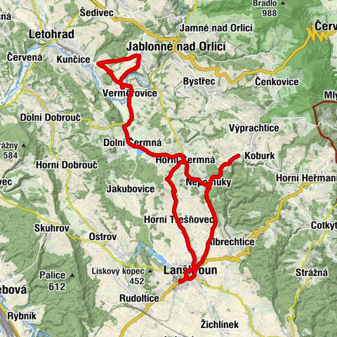 Lanškroun - sv. Jan Křtitel - Nad Suticí - Kostel sv. Anny