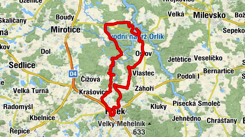 Písek - svatý Linhart - Nejsvětější Trojice - Pražské Předměstí