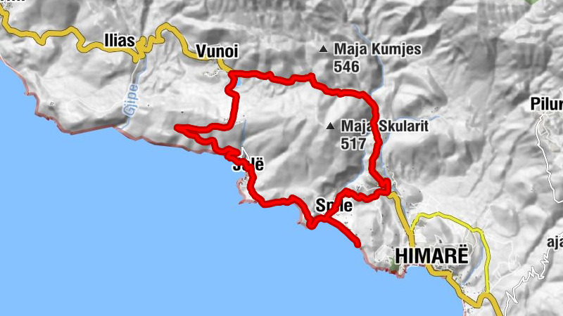 Himarë - Spile - Kisha e të gjithë Shenjtorëve - Vunoi