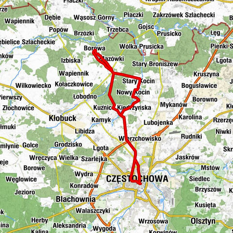 Kaplica dworcowa - Kościół Najświętszego Imienia Maryi - Kościół pw św. Maksymiliana Kolbe - Częstochowa