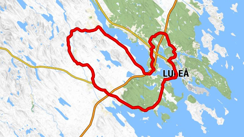 Notviken - Husmans cafe - Centrumrestaurangen - Nederluleå kyrka