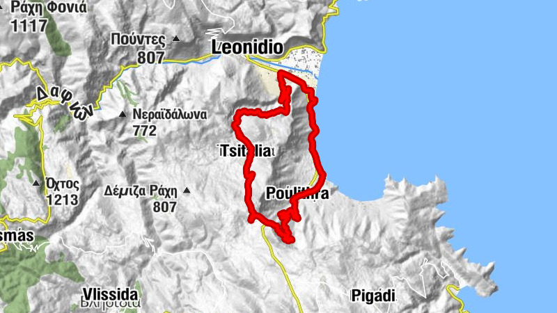 Πλάκα - Πούλιθρα - Πυργούδι - Τσιτάλια